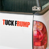 AUTOCOLLANT DE VOITURE TUCK FRUMP - (Sur camion)