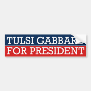 Autocollant De Voiture Tulsi Gabbard pour le président
