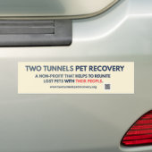 Autocollant De Voiture Two Tunnels Car Magnet (En voiture)