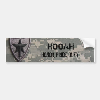 Autocollant De Voiture txsg HOOAH, honneur, fierté, devoir