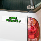 Autocollant De Voiture type, sérieusement conception de cool (Sur camion)