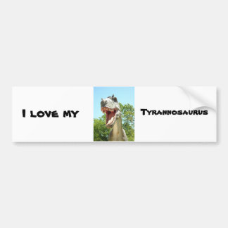 Autocollant De Voiture Tyrannosaurus T-Rex Dinosaur