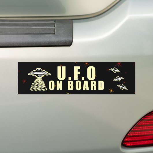 Autocollant De Voiture U.F.O On Board (En voiture)