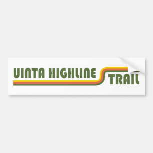 Autocollant De Voiture Uinta Highline Trail Utah
