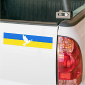 Autocollant De Voiture Ukraine Sticker Dove de Paix - Liberté (Sur camion)