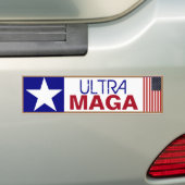 Autocollant De Voiture Ultra Maga (En voiture)