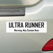 Autocollant De Voiture Ultra Runner, Avertissement Peut Contenir Des Nuts (En voiture)