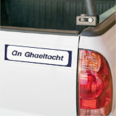 Autocollant De Voiture Un Ghaeltacht (Sur camion)