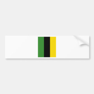 Autocollant De Voiture Un tiret instantané de couleurs jamaïcaines