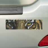 Autocollant De Voiture Un visage de tigre (En voiture)