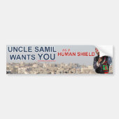 Autocollant De Voiture uncle samil wants you bumper sticker (Devant)