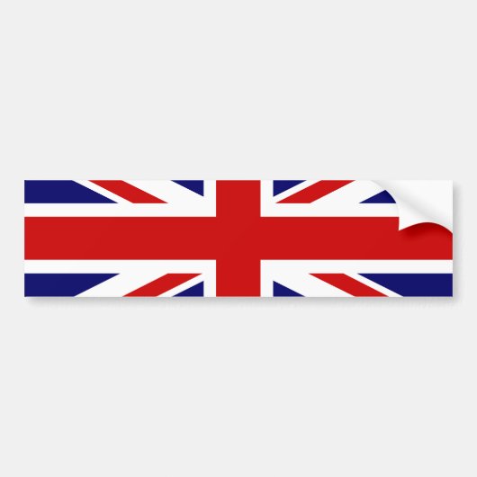 Autocollant De Voiture Union Jack (Devant)