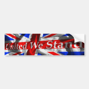 Autocollant De Voiture Union Jack 'nous a unis Stand