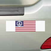 Autocollant De Voiture United States Peace Flag (En voiture)