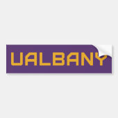 Autocollant De Voiture Université de Albany Wordmark (Devant)