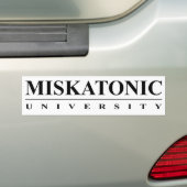 Autocollant De Voiture Université de Miskatonic (En voiture)