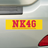 Autocollant De Voiture Université de NK4G (En voiture)