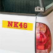 Autocollant De Voiture Université de NK4G (Sur camion)