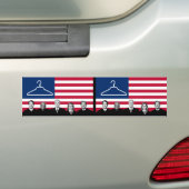 Autocollant De Voiture US Drapeau Porte-manteaux SCOTUS (En voiture)