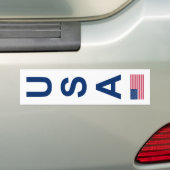 AUTOCOLLANT DE VOITURE USA (En voiture)
