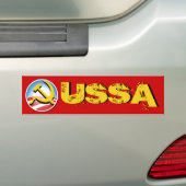 AUTOCOLLANT DE VOITURE USSA (En voiture)