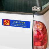 Autocollant De Voiture USSA 2008 - Customisé (Sur camion)