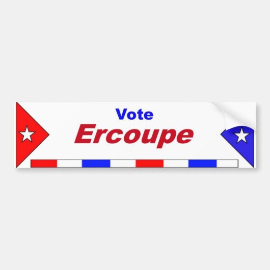 Autocollant De Voiture V Ercoupe (Devant)