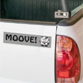 Autocollant De Voiture Vache mignonne (Sur camion)
