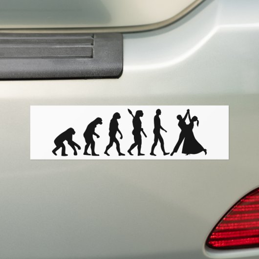 Autocollant De Voiture Valse d'évolution (En voiture)