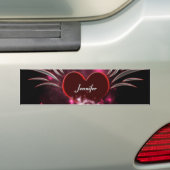 Autocollant De Voiture Vampire_Heart_Jennifer (En voiture)