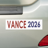 Autocollant De Voiture Vance 2026 (En voiture)