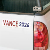 Autocollant De Voiture Vance 2026 (Sur camion)