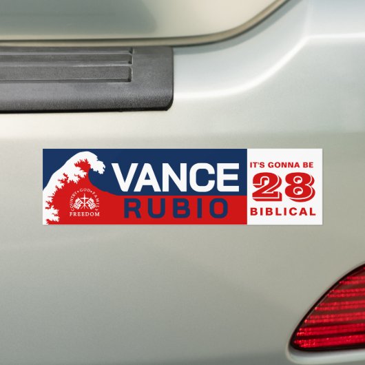 Autocollant De Voiture Vance Rubio 2028 (En voiture)