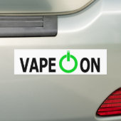 Autocollant De Voiture Vape dessus ! adhésif pour pare-chocs (En voiture)