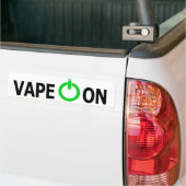 Autocollant De Voiture Vape dessus ! adhésif pour pare-chocs (Sur camion)