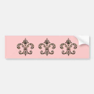 Autocollant De Voiture Vaudou tribal Fleur de lis