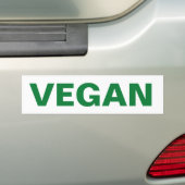 AUTOCOLLANT DE VOITURE VEGAN (En voiture)