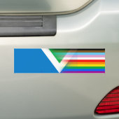 Autocollant De Voiture Vegan Pride LGBTQ (En voiture)