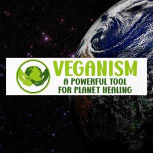 Autocollant De Voiture Veganisme
