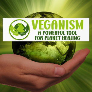 Autocollant De Voiture Veganisme, Mieux Pour Vous Pour Tous, Activisme
