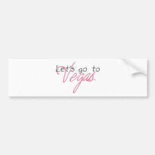 AUTOCOLLANT DE VOITURE VEGAS !