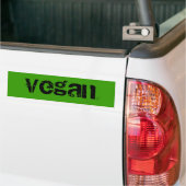 Autocollant De Voiture Végétalien (Sur camion)