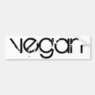 Autocollant De Voiture Végétalien puissant