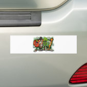 Autocollant De Voiture Veggie Gang (En voiture)