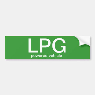 Autocollant De Voiture Véhicule actionné par LPG - adhésif pour