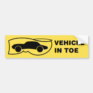 Autocollant De Voiture Véhicule dans l'orteil