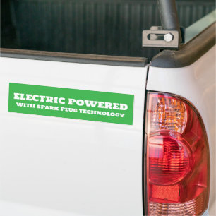 AUTOCOLLANT DE VOITURE VÉHICULE ÉLECTRIQUE
