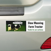 Autocollant De Voiture Véhicule lent drôle de ferme (En voiture)