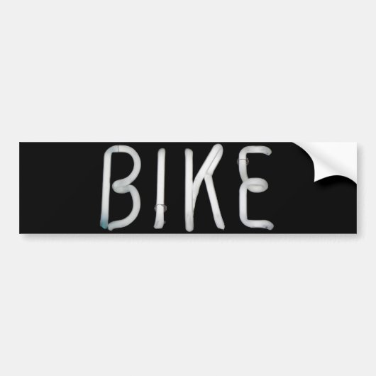Autocollant De Voiture Vélo (Devant)