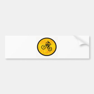 Autocollant De Voiture Vélo Sun composé